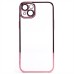 Чехол-накладка для Apple iPhone 14 Plus (розовое золото) - PC073 с закрытой камерой