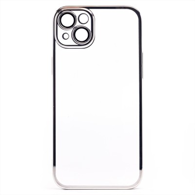 Чехол-накладка для Apple iPhone 14 Plus (серебяный) - PC073 с закрытой камерой Чехол-накладка для Apple iPhone 14 Plus (серебяный) - PC073 с закрытой камерой