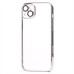 Чехол-накладка для Apple iPhone 14 Plus (серебяный) - PC073 с закрытой камерой