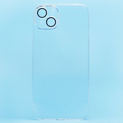 Чехол-накладка для Apple iPhone 14 Plus (прозрачный) - PC073 с закрытой камерой Чехол-накладка для Apple iPhone 14 Plus (прозрачный) - PC073 с закрытой камерой