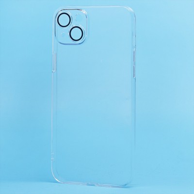 Чехол-накладка для Apple iPhone 14 Plus (прозрачный) - PC073 с закрытой камерой Чехол-накладка для Apple iPhone 14 Plus (прозрачный) - PC073 с закрытой камерой