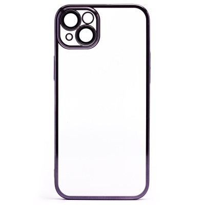 Чехол-накладка для Apple iPhone 14 Plus (фиолетовый) - PC073 с закрытой камерой Чехол-накладка для Apple iPhone 14 Plus (фиолетовый) - PC073 с закрытой камерой