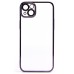 Чехол-накладка для Apple iPhone 14 Plus (фиолетовый) - PC073 с закрытой камерой