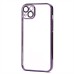 Чехол-накладка для Apple iPhone 14 Plus (фиолетовый) - PC073 с закрытой камерой