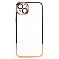 Чехол-накладка для Apple iPhone 14 Plus (желтый) - PC073 с закрытой камерой