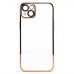 Чехол-накладка для Apple iPhone 14 Plus (желтый) - PC073 с закрытой камерой
