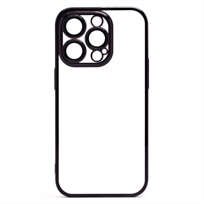Чехол-накладка для Apple iPhone 14 Pro Max (черный) - PC073 с закрытой камерой