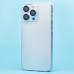 Чехол-накладка для Apple iPhone 15 Pro Max (прозрачный) - PC073 с закрытой камерой