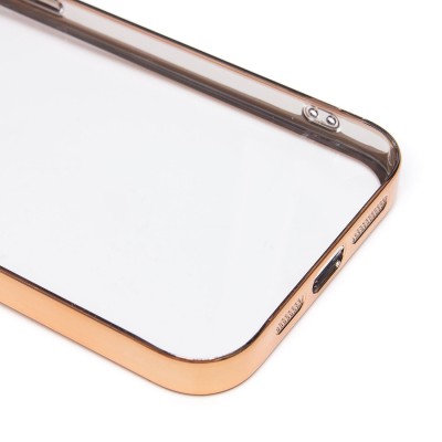 Чехол-накладка для Apple iPhone 15 Pro Max (желтый) - PC073 с закрытой камерой