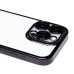 Чехол-накладка для Apple iPhone 15 Pro (черный) - PC073 с закрытой камерой
