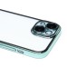 Чехол-накладка для Apple iPhone 15 (зеленый) - PC073 с закрытой камерой