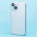 Чехол-накладка для Apple iPhone 15 (прозрачный) - PC073 с закрытой камерой