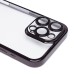 Чехол-накладка для Apple iPhone 16 Pro Max (черный) - PC073 с закрытой камерой