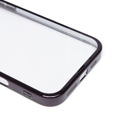 Чехол-накладка для Apple iPhone 16 Pro Max (черный) - PC073 с закрытой камерой