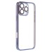 Чехол-накладка для Apple iPhone 16 Pro Max (синий) - PC073 с закрытой камерой