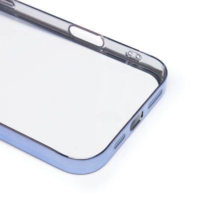 Чехол-накладка для Apple iPhone 16 Pro Max (синий) - PC073 с закрытой камерой