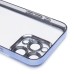 Чехол-накладка для Apple iPhone 16 Pro Max (синий) - PC073 с закрытой камерой