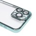 Чехол-накладка для Apple iPhone 16 Pro Max (зеленый) - PC073 с закрытой камерой