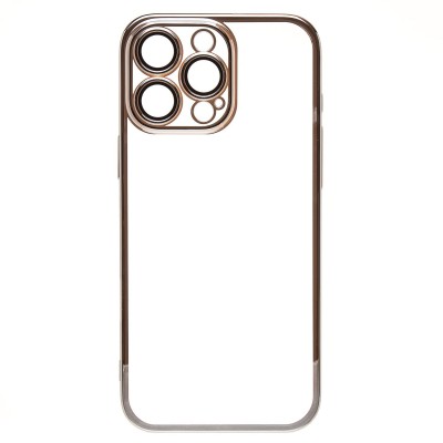 Чехол-накладка для Apple iPhone 16 Pro Max (серебяный) - PC073 с закрытой камерой