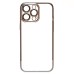 Чехол-накладка для Apple iPhone 16 Pro Max (серебяный) - PC073 с закрытой камерой