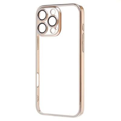 Чехол-накладка для Apple iPhone 16 Pro Max (серебяный) - PC073 с закрытой камерой