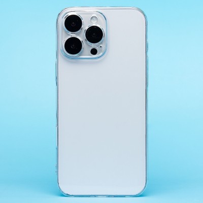 Чехол-накладка для Apple iPhone 16 Pro Max (прозрачный) - PC073 с закрытой камерой