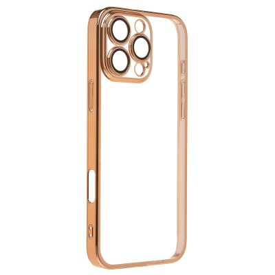Чехол-накладка для Apple iPhone 16 Pro Max (желтый) - PC073 с закрытой камерой