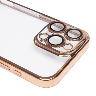 Чехол-накладка для Apple iPhone 16 Pro Max (желтый) - PC073 с закрытой камерой