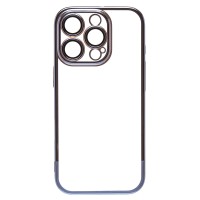 Чехол-накладка для Apple iPhone 16 Pro (синий) - PC073 с закрытой камерой