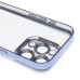 Чехол-накладка для Apple iPhone 16 Pro (синий) - PC073 с закрытой камерой