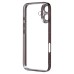 Чехол-накладка для Apple iPhone 16 (черный) - PC073 с закрытой камерой