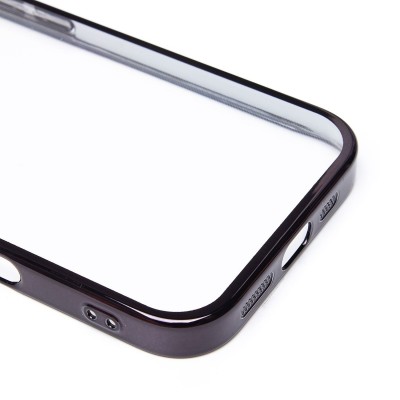 Чехол-накладка для Apple iPhone 16 (черный) - PC073 с закрытой камерой