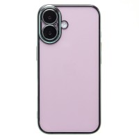 Чехол-накладка для Apple iPhone 16 (зеленый) - PC073 с закрытой камерой
