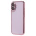 Чехол-накладка для Apple iPhone 16 (розовое золото) - PC073 с закрытой камерой