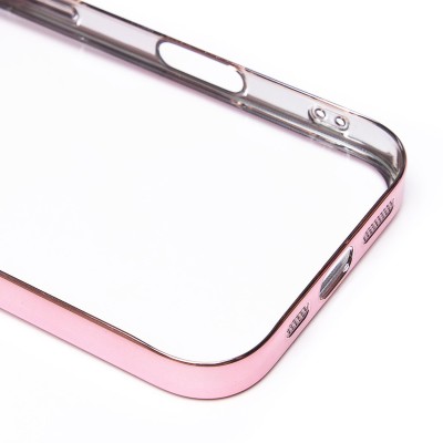 Чехол-накладка для Apple iPhone 16 (розовое золото) - PC073 с закрытой камерой