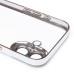 Чехол-накладка для Apple iPhone 16 (серебяный) - PC073 с закрытой камерой