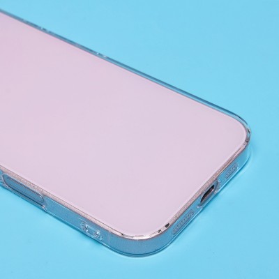 Чехол-накладка для Apple iPhone 16 (прозрачный) - PC073 с закрытой камерой