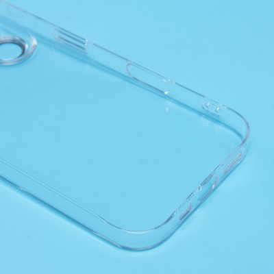 Чехол-накладка для Apple iPhone 16 (прозрачный) - PC073 с закрытой камерой