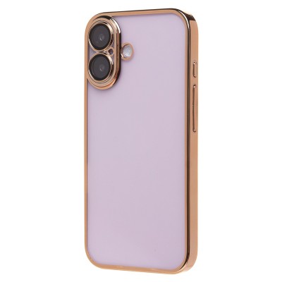 Чехол-накладка для Apple iPhone 16 (желтый) - PC073 с закрытой камерой