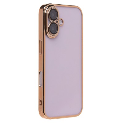 Чехол-накладка для Apple iPhone 16 (желтый) - PC073 с закрытой камерой