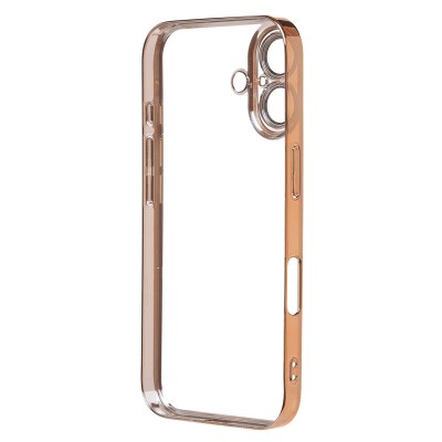 Чехол-накладка для Apple iPhone 16 (желтый) - PC073 с закрытой камерой