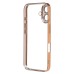 Чехол-накладка для Apple iPhone 16 (желтый) - PC073 с закрытой камерой