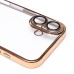 Чехол-накладка для Apple iPhone 16 (желтый) - PC073 с закрытой камерой