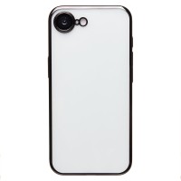Чехол-накладка для Apple iPhone 16e (черный) - PC073 с закрытой камерой