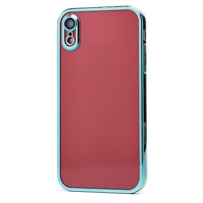 Чехол-накладка для Apple iPhone XR (зеленый) - PC073 с закрытой камерой