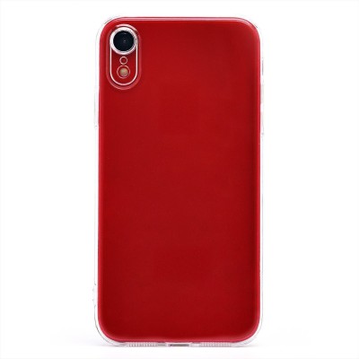 Чехол-накладка для Apple iPhone XR (прозрачный) - PC073 с закрытой камерой