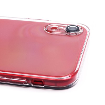 Чехол-накладка для Apple iPhone XR (прозрачный) - PC073 с закрытой камерой