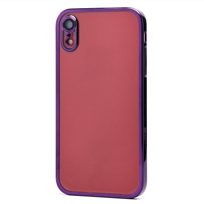 Чехол-накладка для Apple iPhone XR (фиолетовый) - PC073 с закрытой камерой Чехол-накладка для Apple iPhone XR (фиолетовый) - PC073 с закрытой камерой