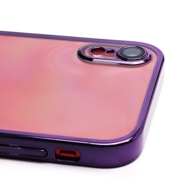 Чехол-накладка для Apple iPhone XR (фиолетовый) - PC073 с закрытой камерой Чехол-накладка для Apple iPhone XR (фиолетовый) - PC073 с закрытой камерой