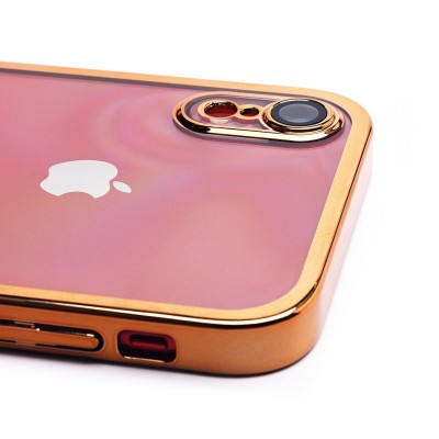 Чехол-накладка для Apple iPhone XR (желтый) - PC073 с закрытой камерой